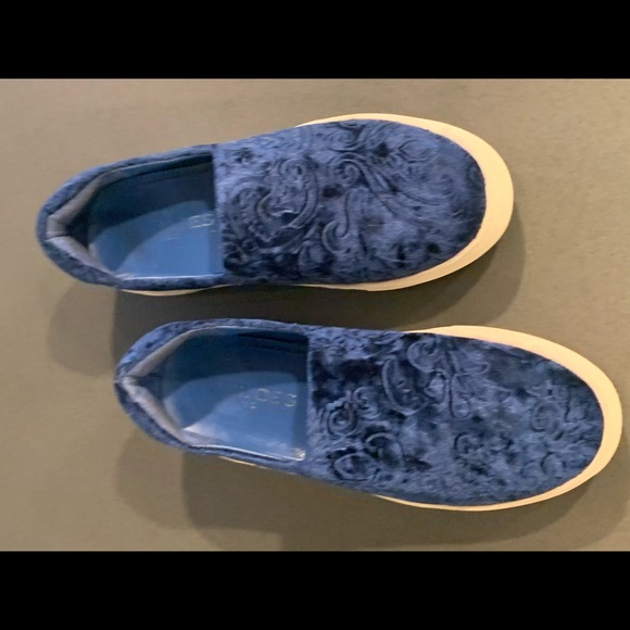 NYC J Slides sneakers in medium blue - Picture 1 of 9